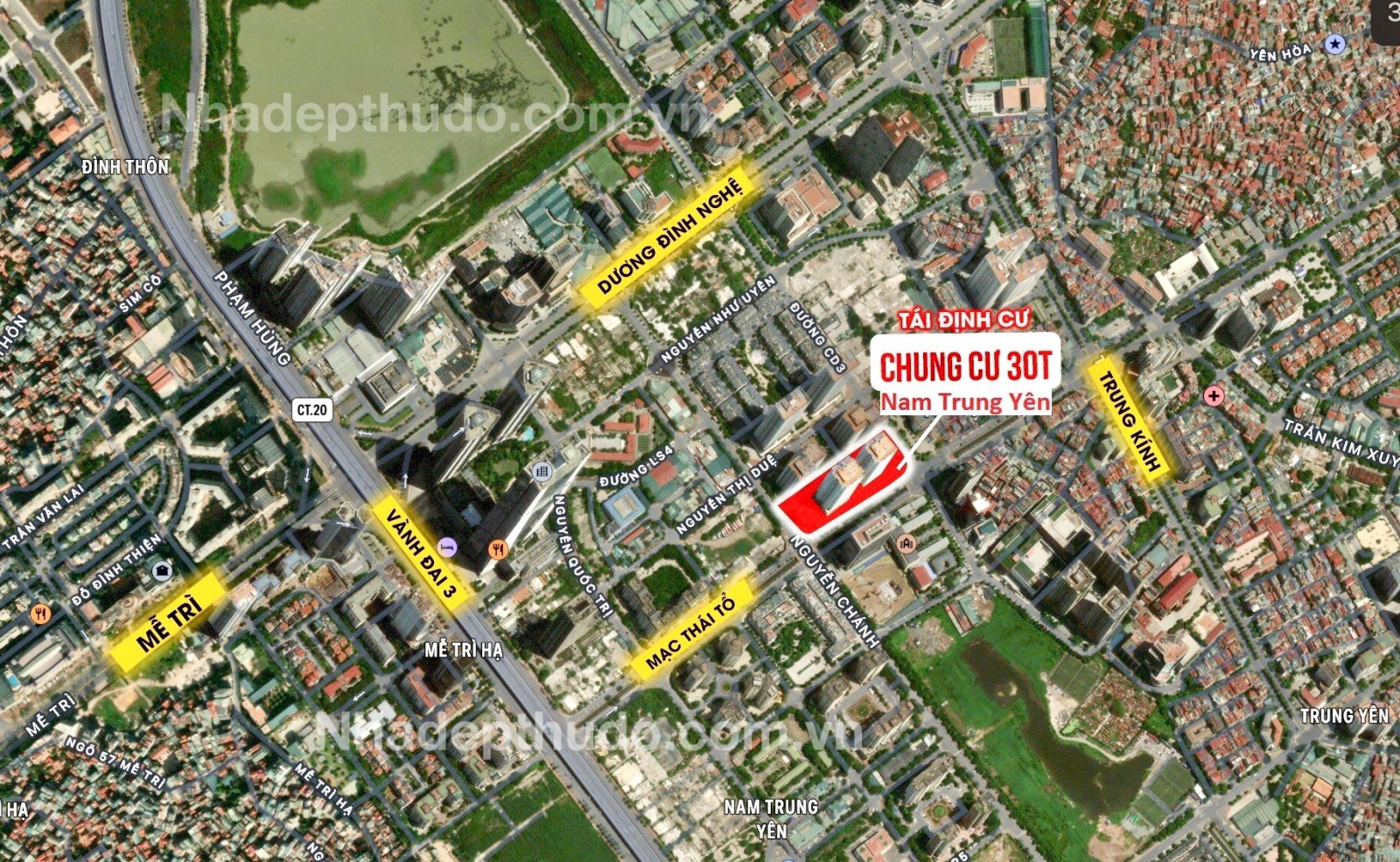 CHUNG CƯ 30T1 30T2 NAM TRUNG YÊN