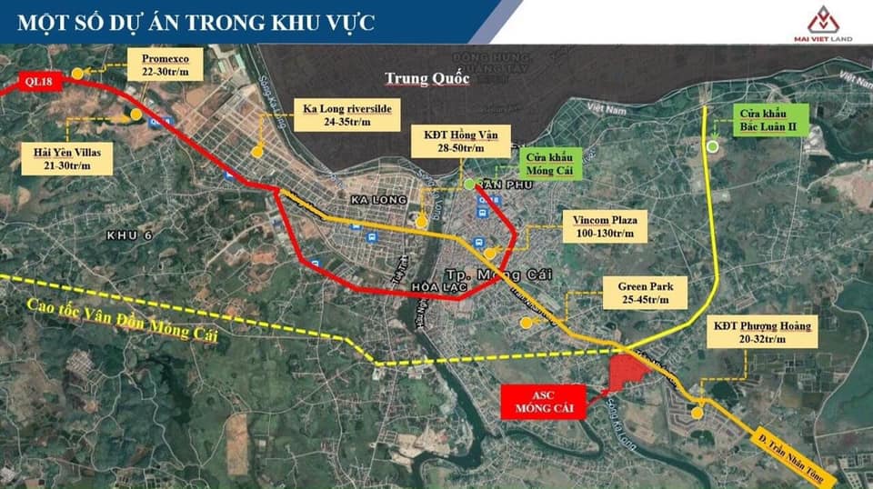 DỰ ÁN ASC MÓNG CÁI 