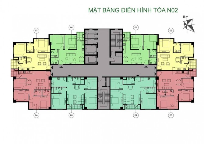 CHUNG CƯ K35 TÂN MAI 