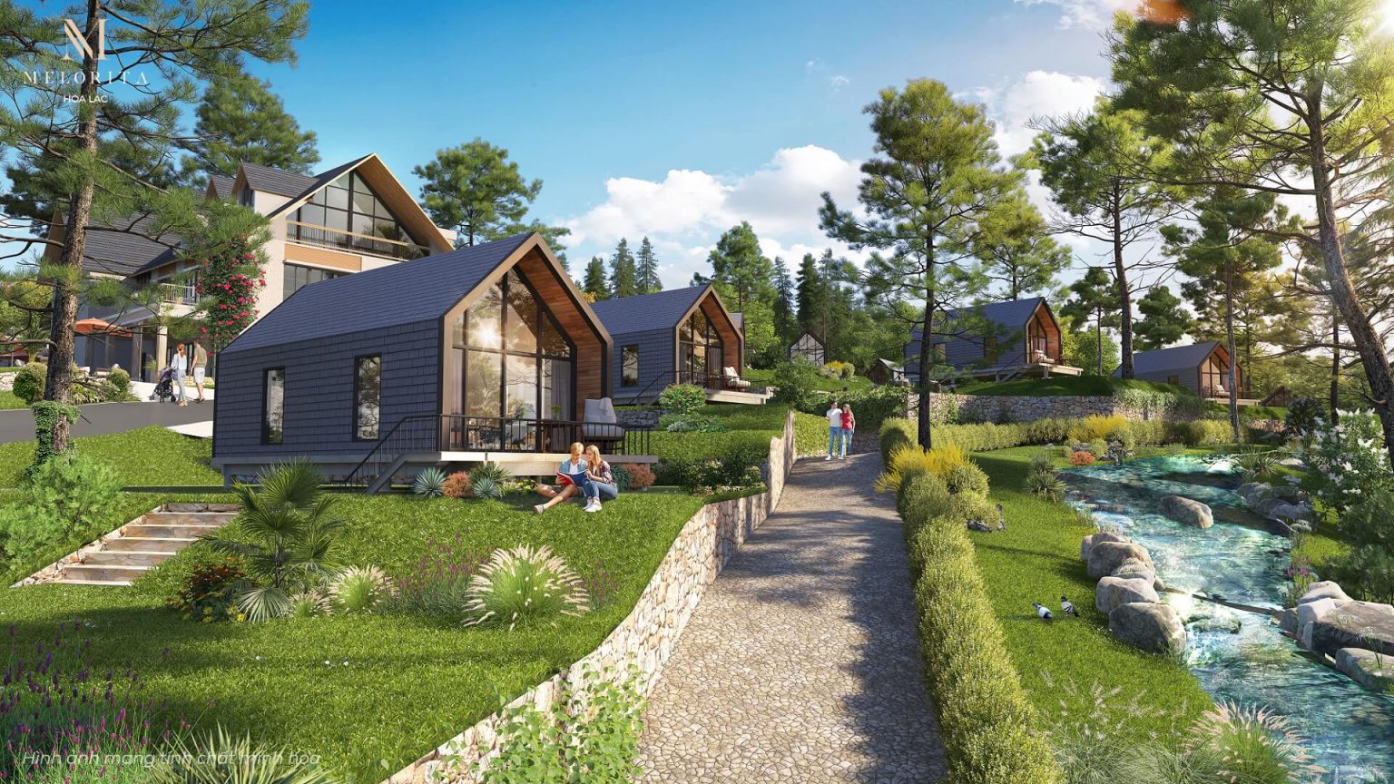 LÀNG CHÂU ÂU MELORITA HÒA LẠC