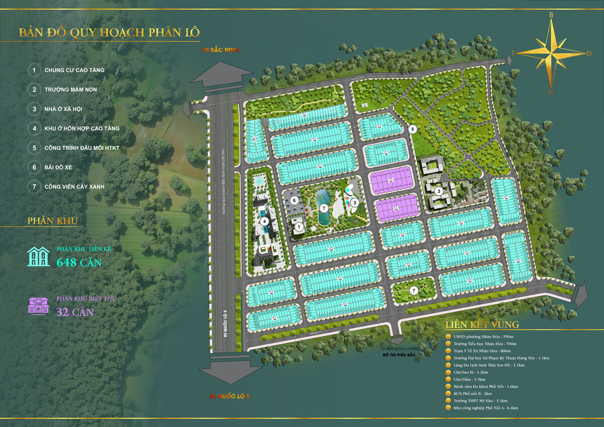 Dự án Majestic City Mỹ Hào Hưng Yên