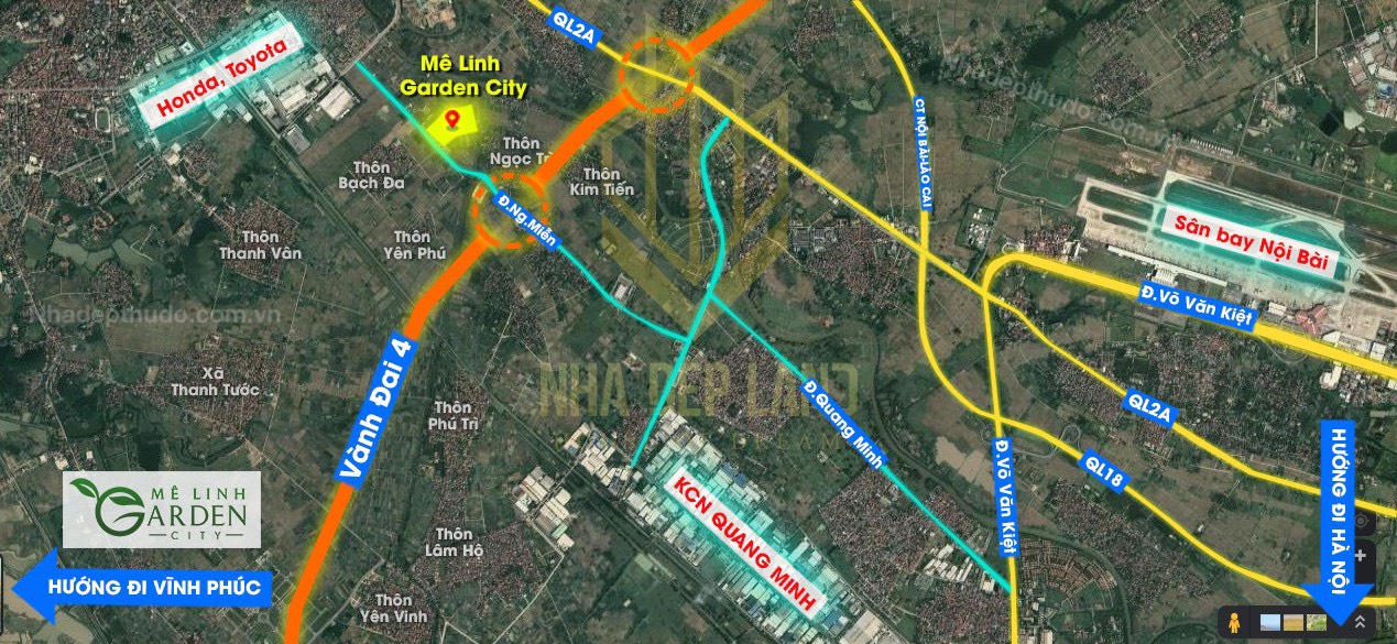 NHÀ Ở XÃ HỘI KIM HOA - MÊ LINH GARDEN CITY