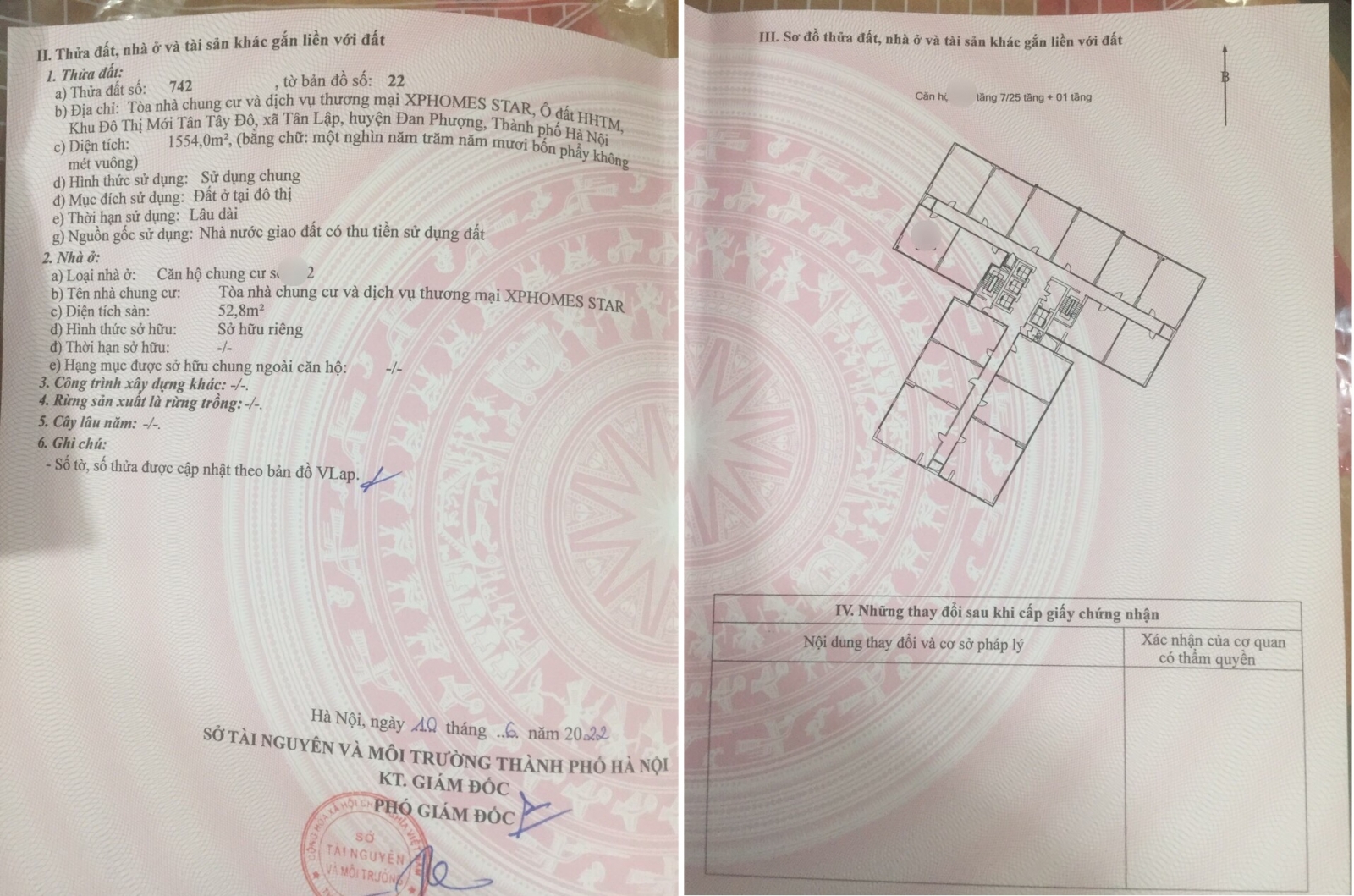 CHUNG CƯ XPHOMES STAR - KHU ĐÔ THỊ TÂN TÂY ĐÔ