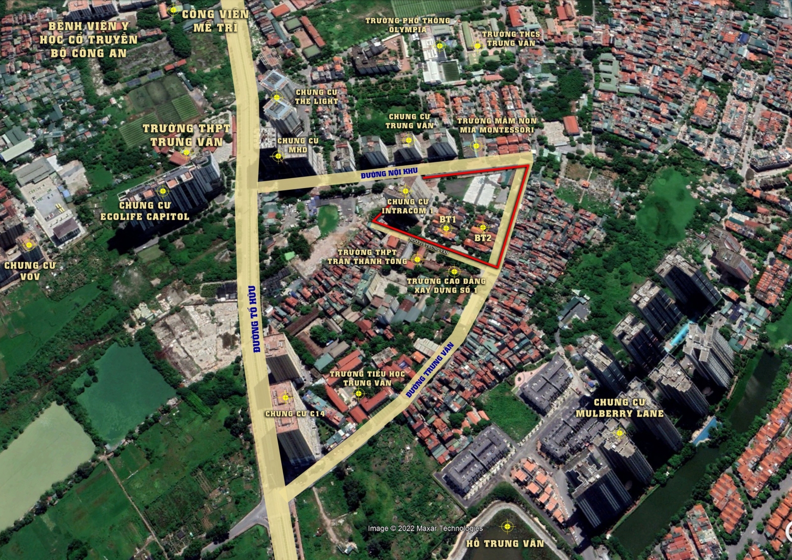 BIỆT THỰ INTRACOM TRUNG VĂN