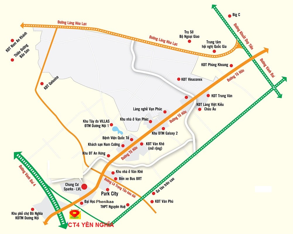 CHUNG CƯ CT4 YÊN NGHĨA