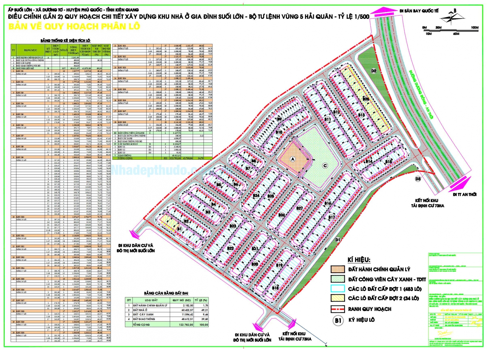 Khu nhà ở Gia đình Suối Lớn Vùng 5 Phú Quốc