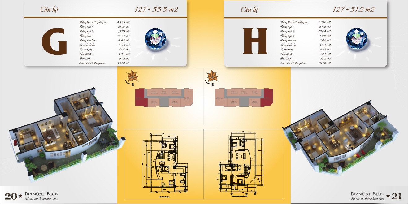 CHUNG CƯ DIMOND BLUE 69 TRIỀU KHÚC