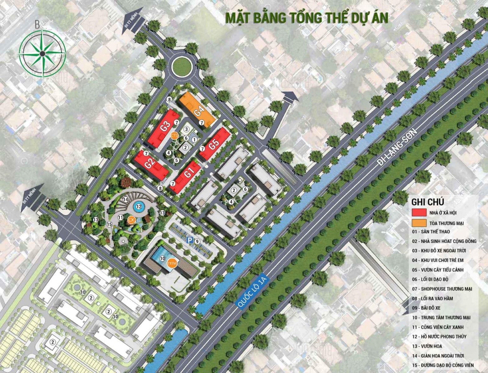 EVERGREEN BẮC GIANG  - NHÀ Ở XÃ HỘI BẮC GIANG