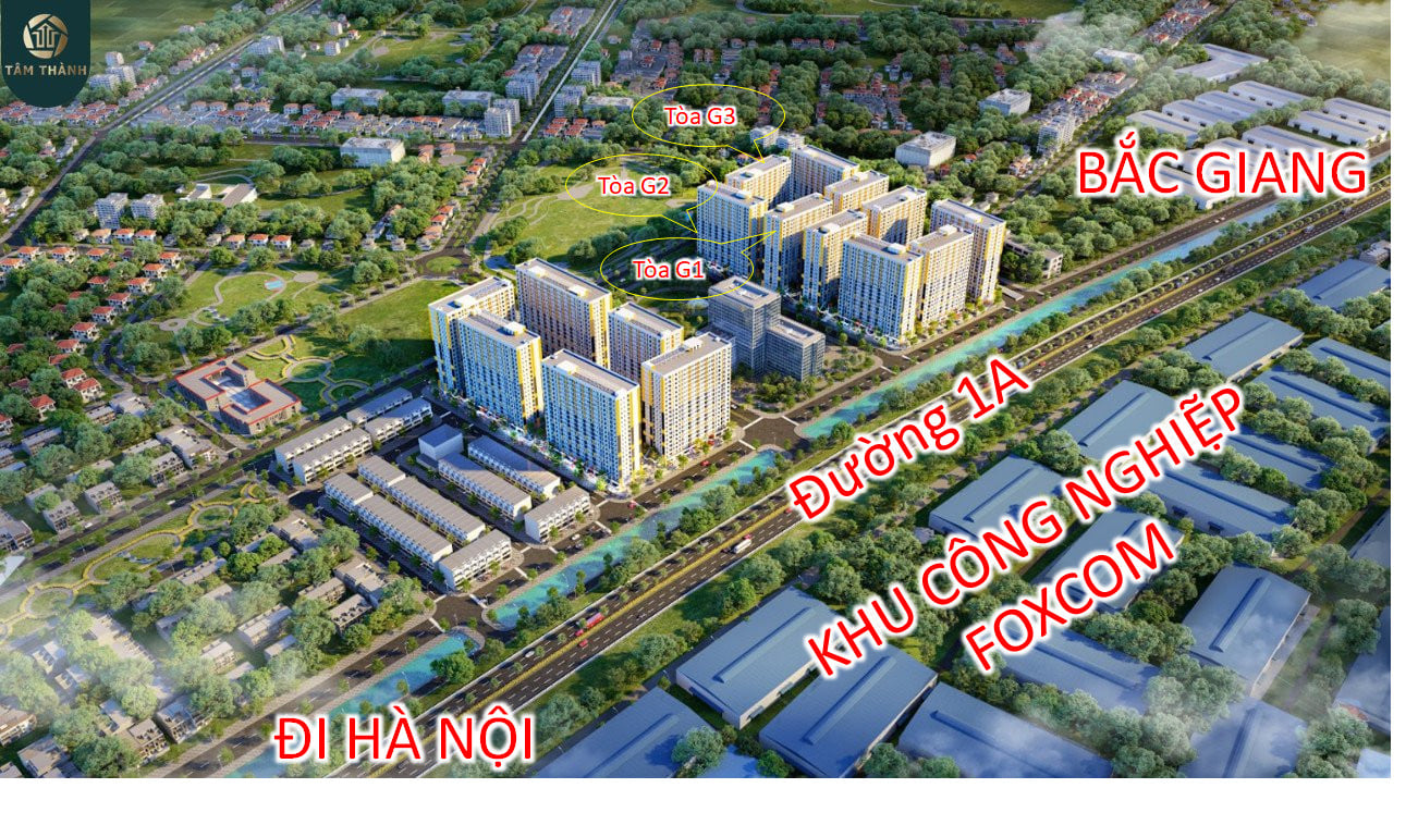 EVERGREEN BẮC GIANG  - NHÀ Ở XÃ HỘI BẮC GIANG