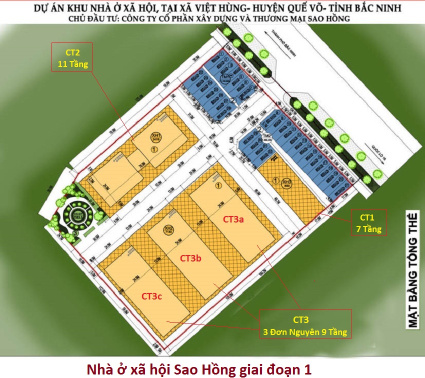 Nhà ở xã hội Sao Hồng Quế Võ