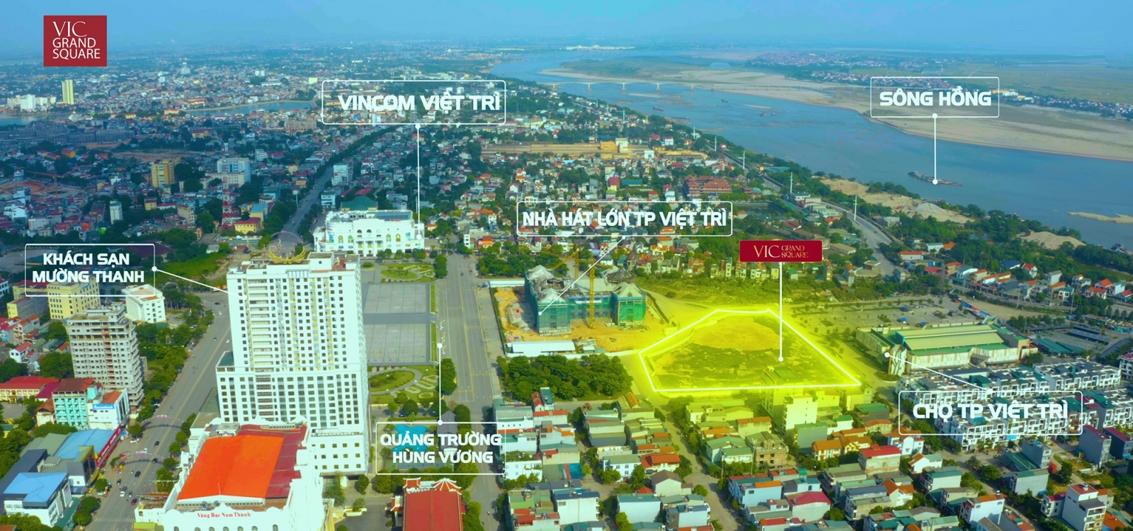 DỰ ÁN VIC GRAND SQUARE PHÚ THỌ