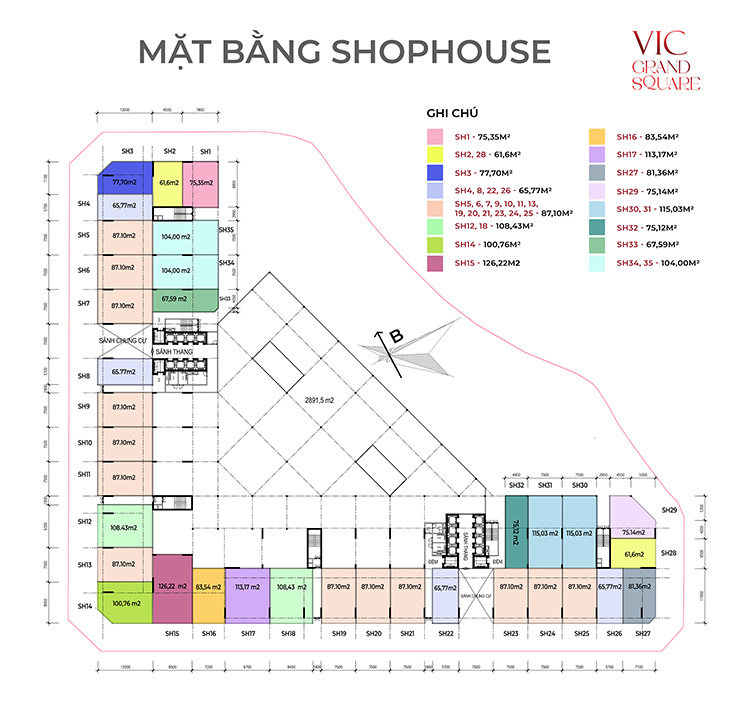 DỰ ÁN VIC GRAND SQUARE PHÚ THỌ