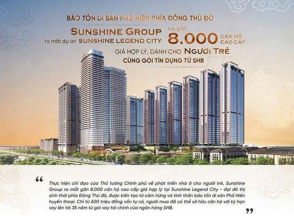 SunShine Legend City Hưng Yên