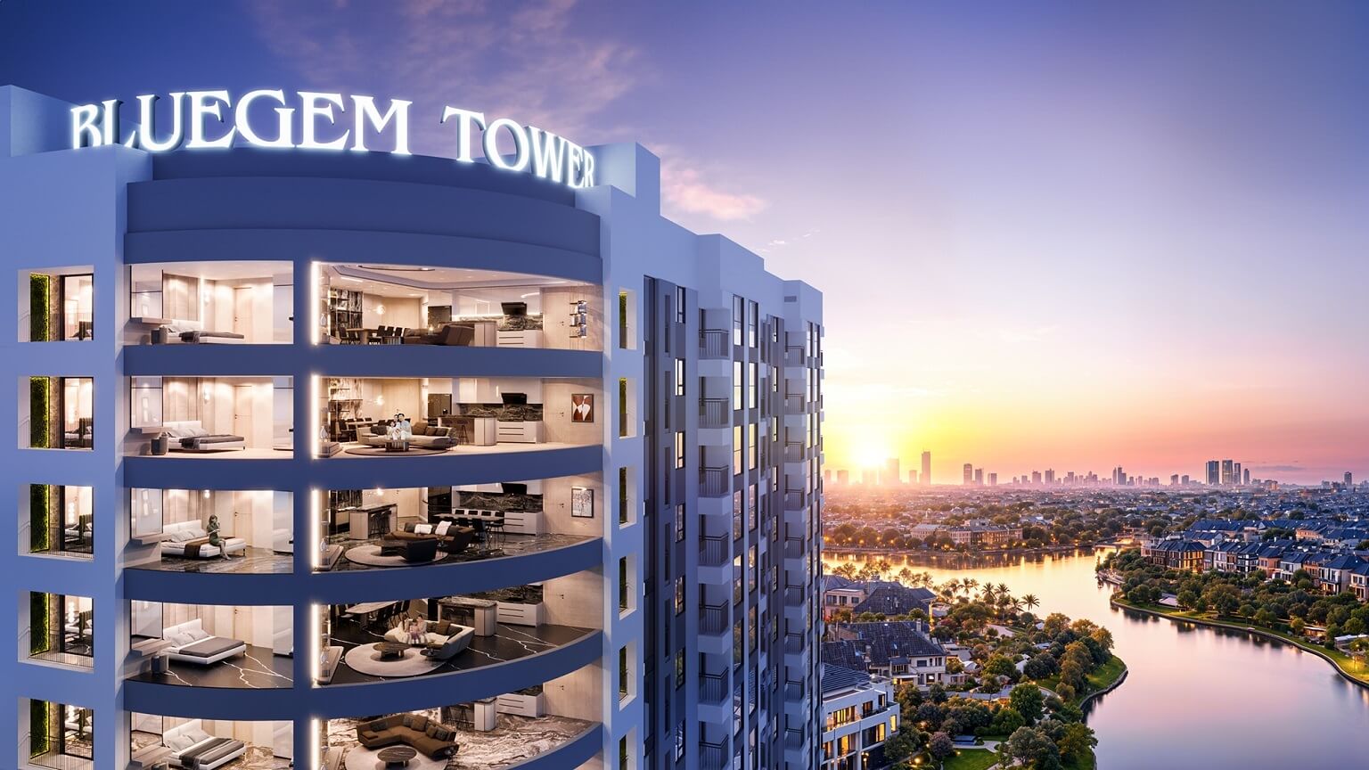 Chung cư Bluegem Tower Thanh Trì