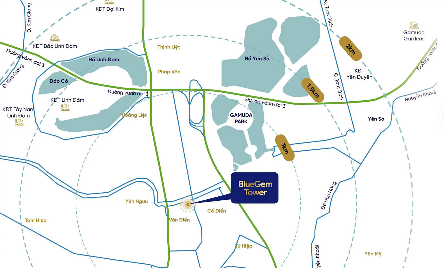 Chung cư Bluegem Tower Thanh Trì