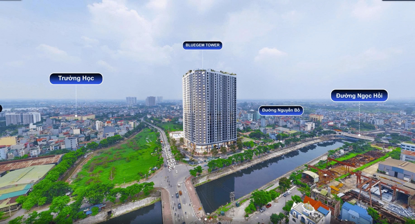Chung cư Bluegem Tower Thanh Trì