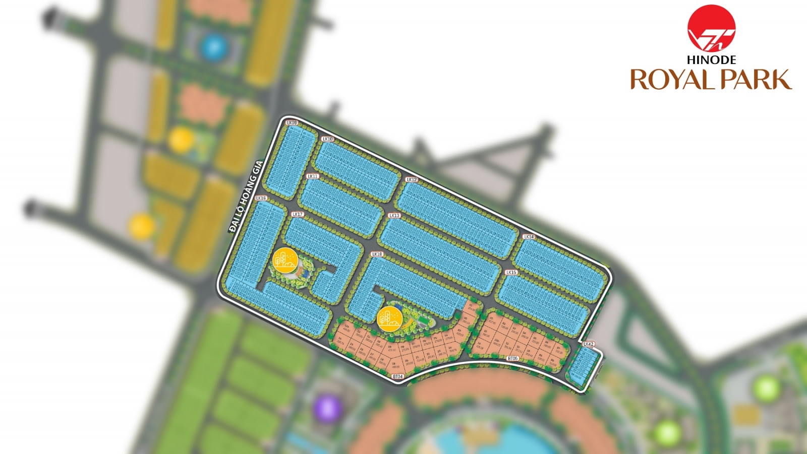 Liền kề Hinode Royal Park Kim Chung Di Trạch