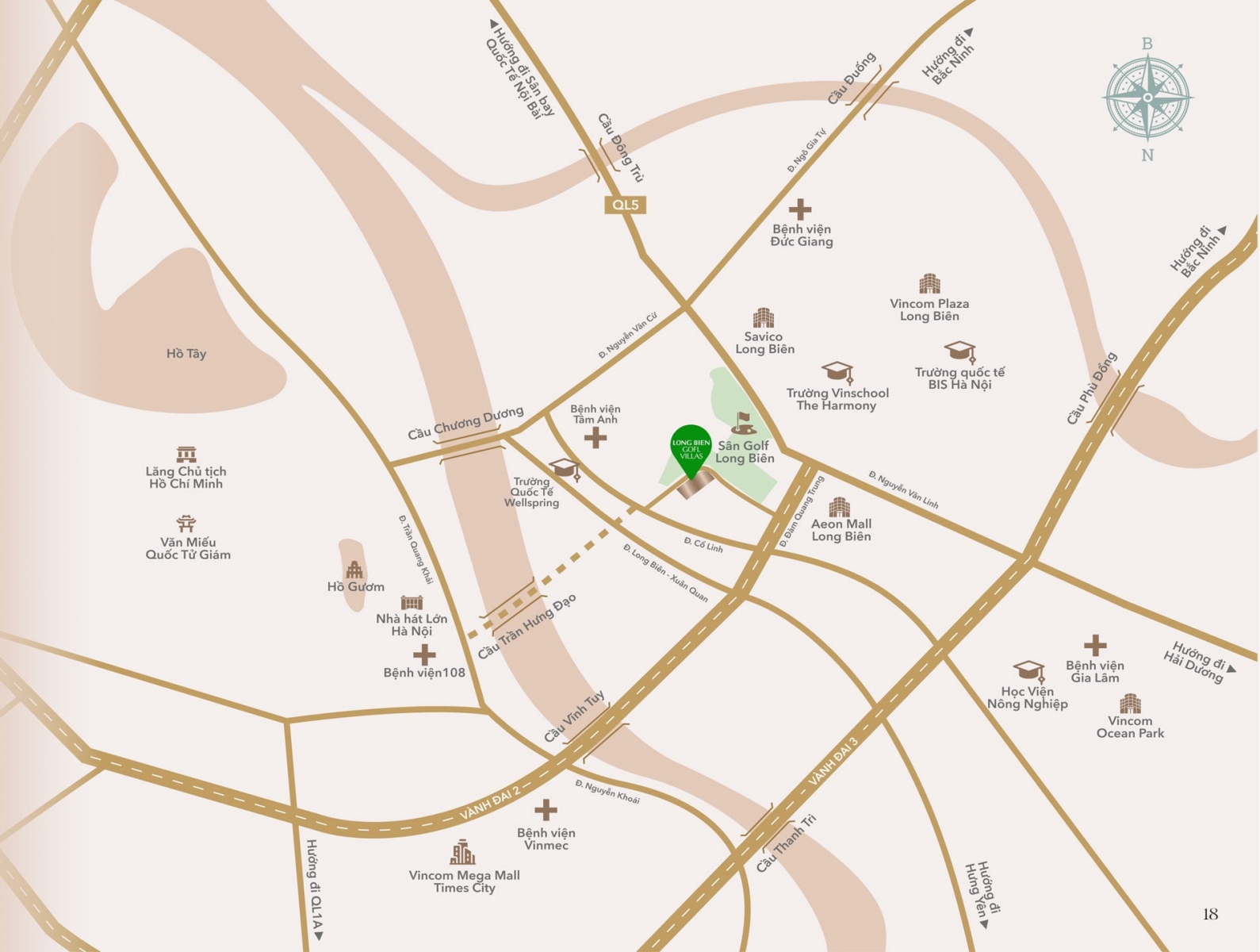 Biệt thự Long Biên Golf Villas