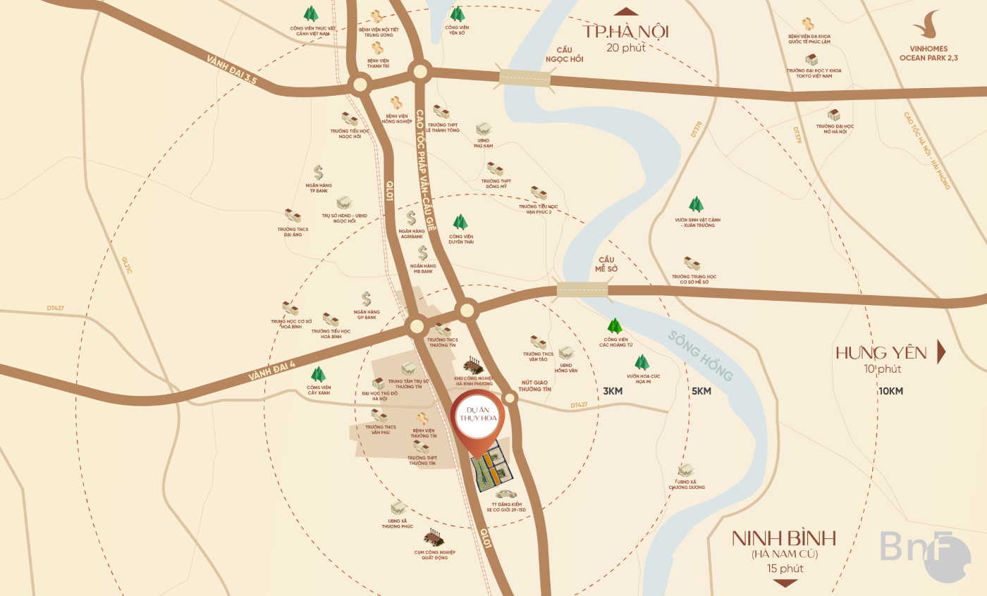 Dự án Nam Mon Square Thường Tín