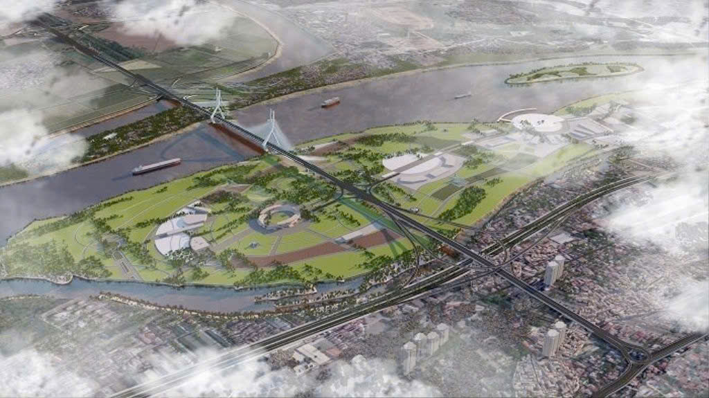 Tiến độ Cầu Tứ Liên Hà Nội