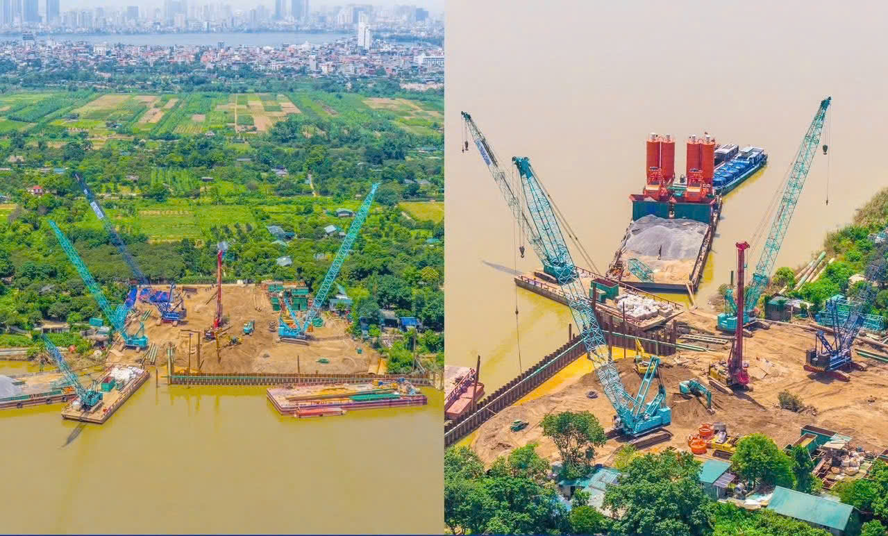 Tiến độ cầu Tứ Liên mới nhất