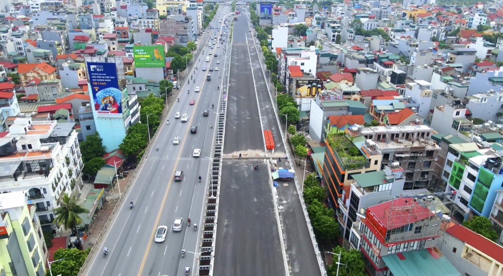 thông xe cầu Vĩnh Tuy 2 sớm