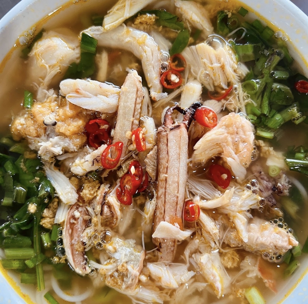 ẩm thực móng cái bún cù kỳ