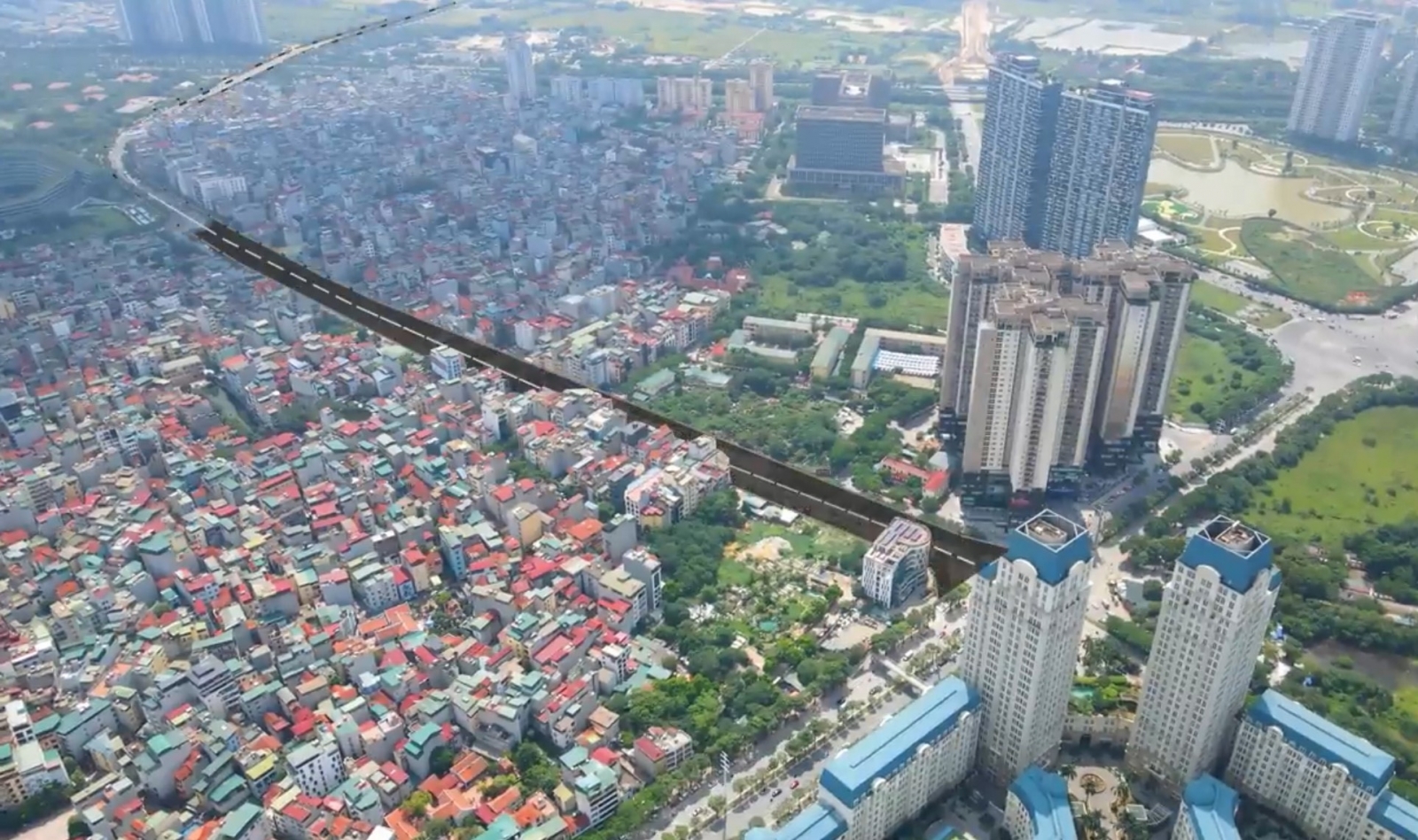 Đường đỗ đức dục đi mễ trì tháng 11/2023