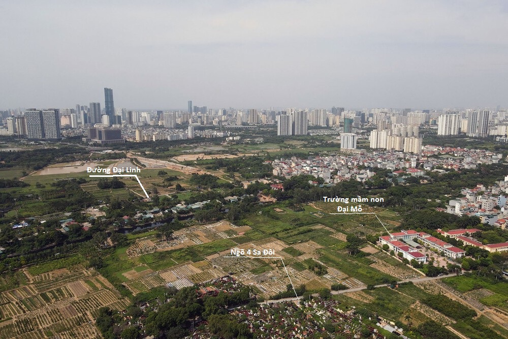 đường Lê Quang Đạo kéo dài qua đường Đại Linh