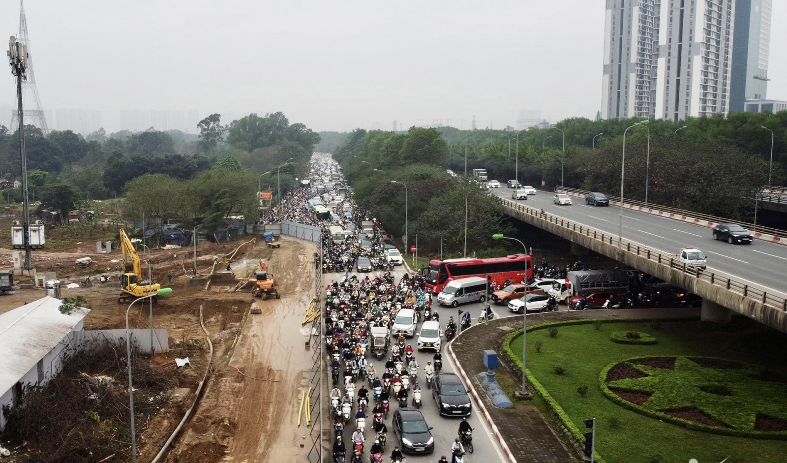 Đường Lê Quang Đạo kéo dài thông xe