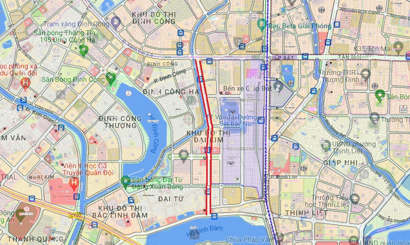 Quy hoạch đường Nguyễn Cảnh Dị