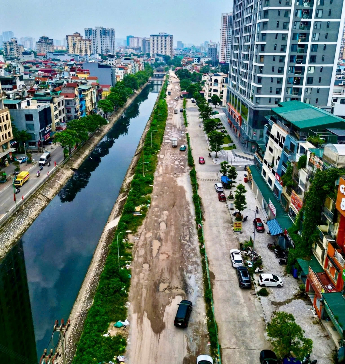 Tiến độ đường Nguyễn Cảnh Dị 2025