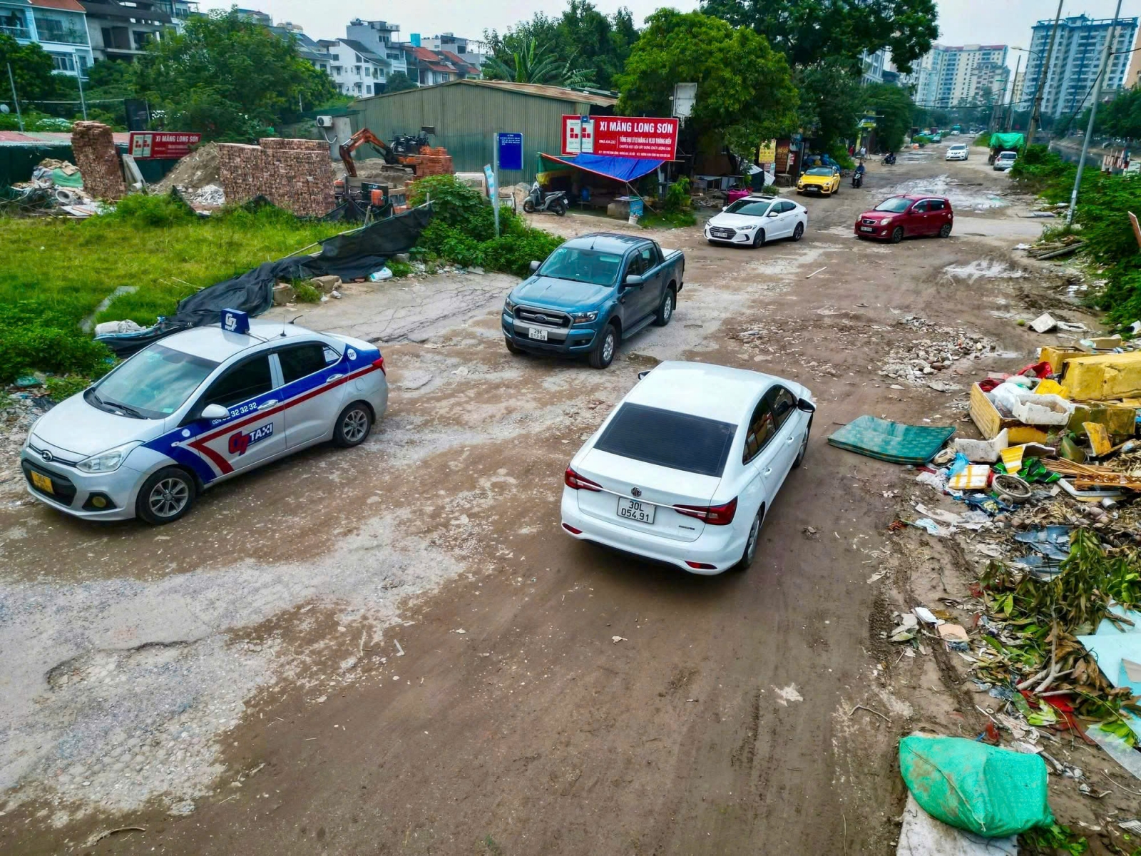 Tiến độ đường Nguyễn Cảnh Dị 2025