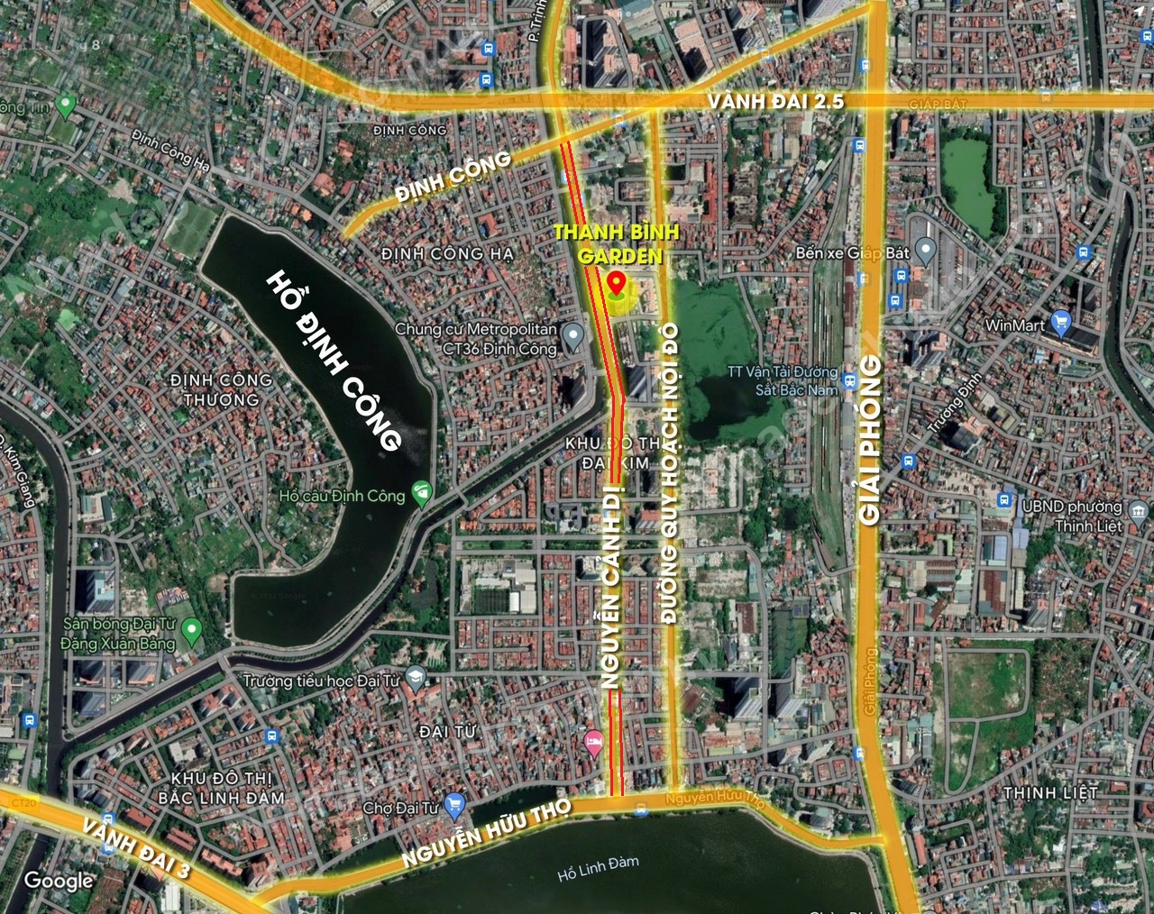 Đường Nguyễn Cảnh Dị Hoàng Mai