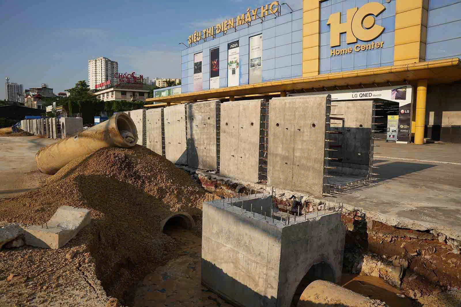 tiến độ đường Tam Trinh mở rộng 2024