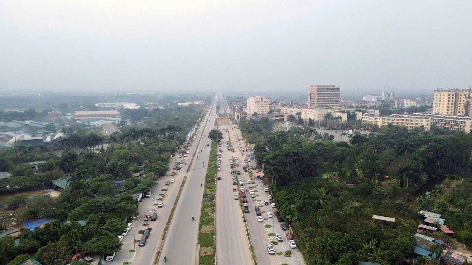 Hình ảnh tiến độ đường Tây Thăng Long