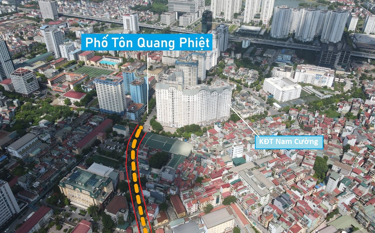 đường Trần Cung mở rộng