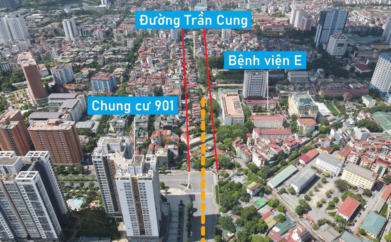 đường Trần Cung mở rộng