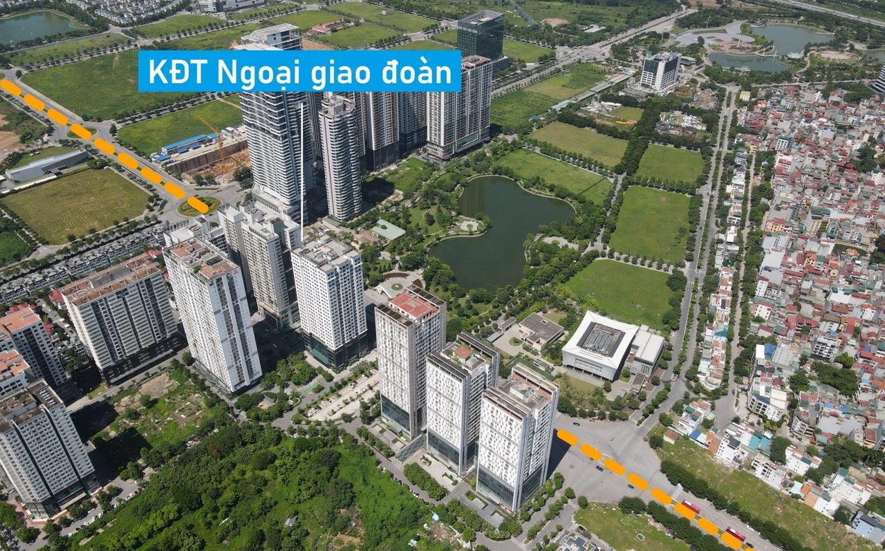 đường Nguyễn Văn Huyên kéo dài