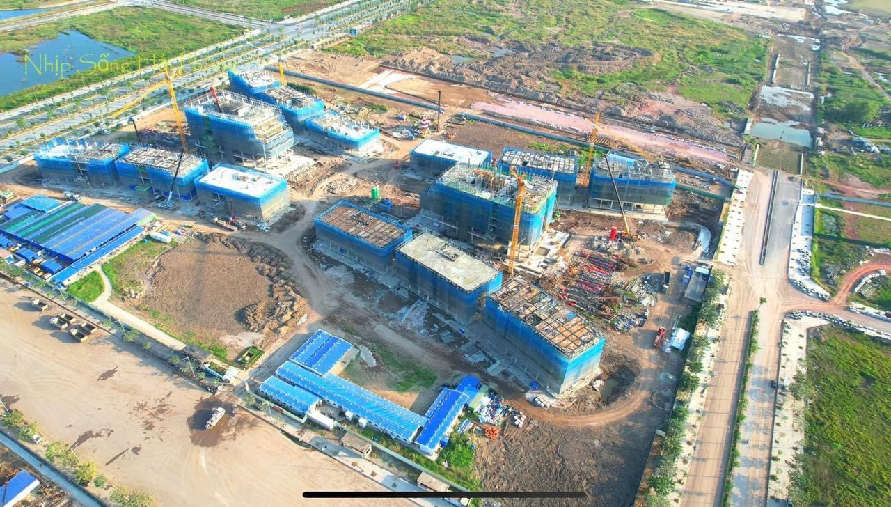 Trung tâm Hành chính Hải Phòng tiến độ 