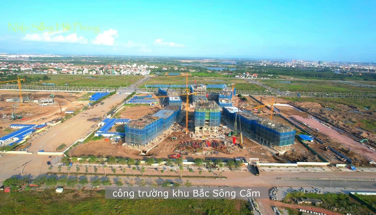 Trung tâm Hành chính Hải Phòng tiến độ 