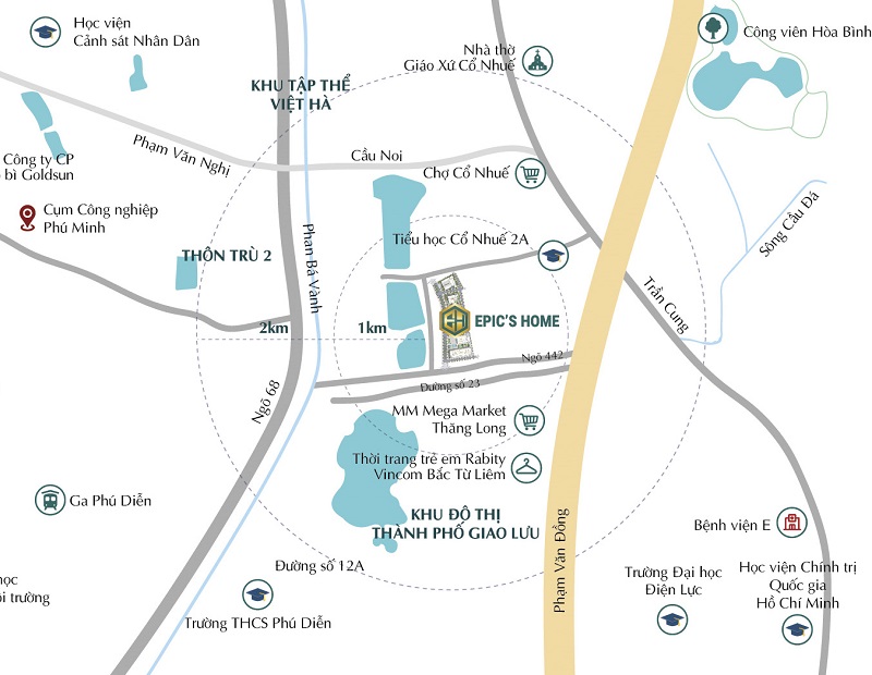 Chung cư 43 Phạm Văn Đồng, NƠXH Bộ Công An 