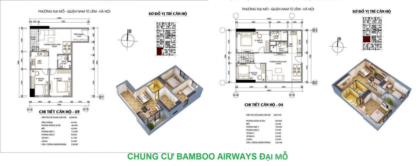 chung cư Bamboo airways đại mỗ