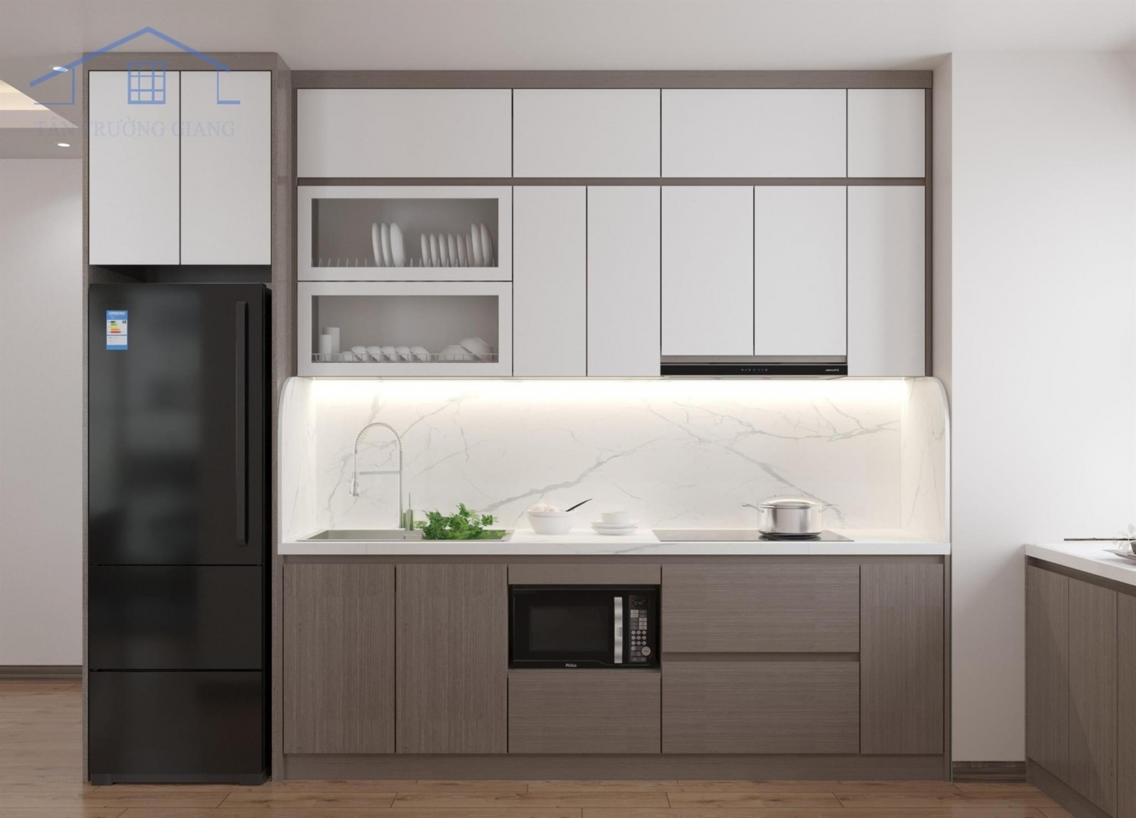  Không gian khu bếp x2 đại kim