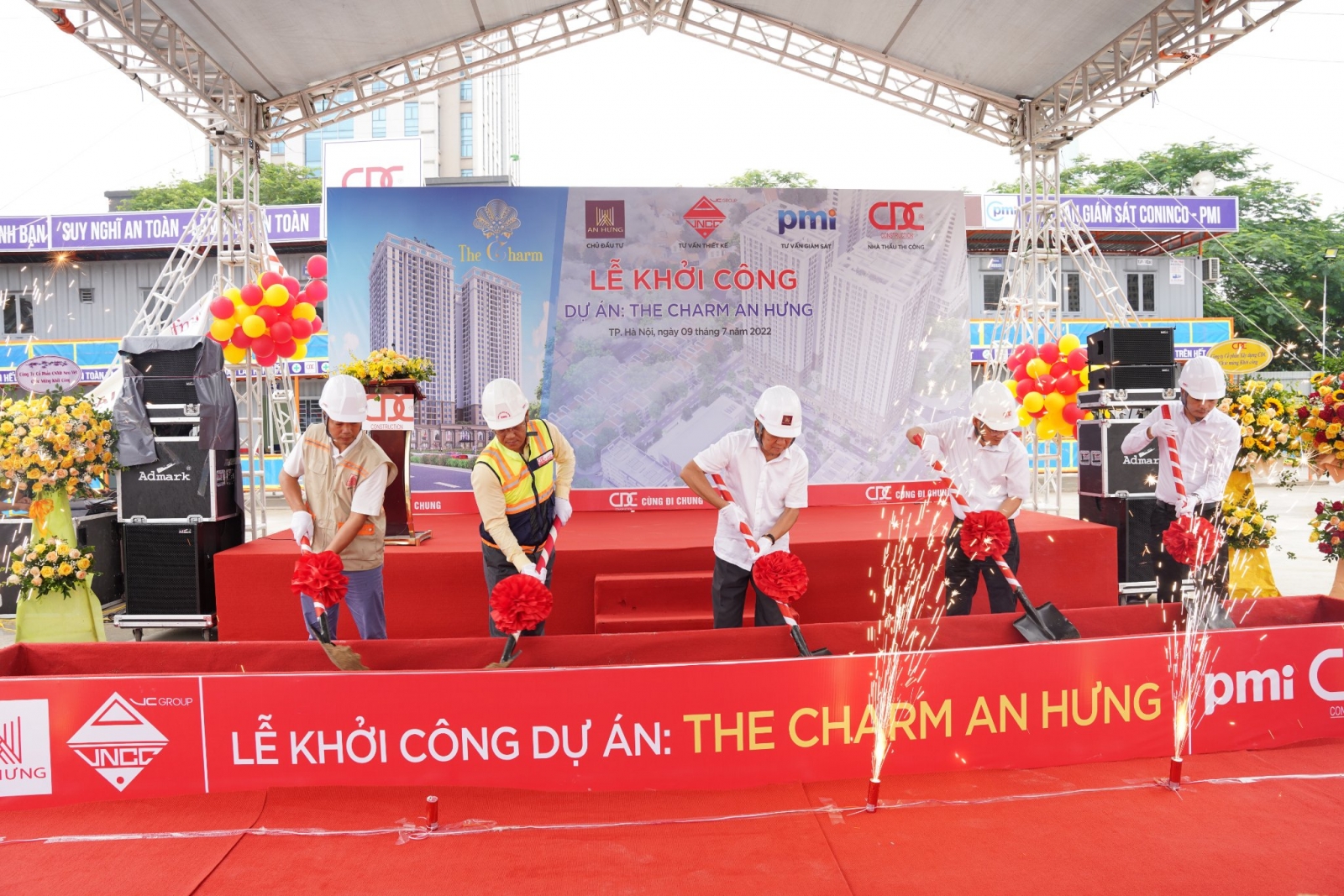 khởi công dự án The charm an hưng