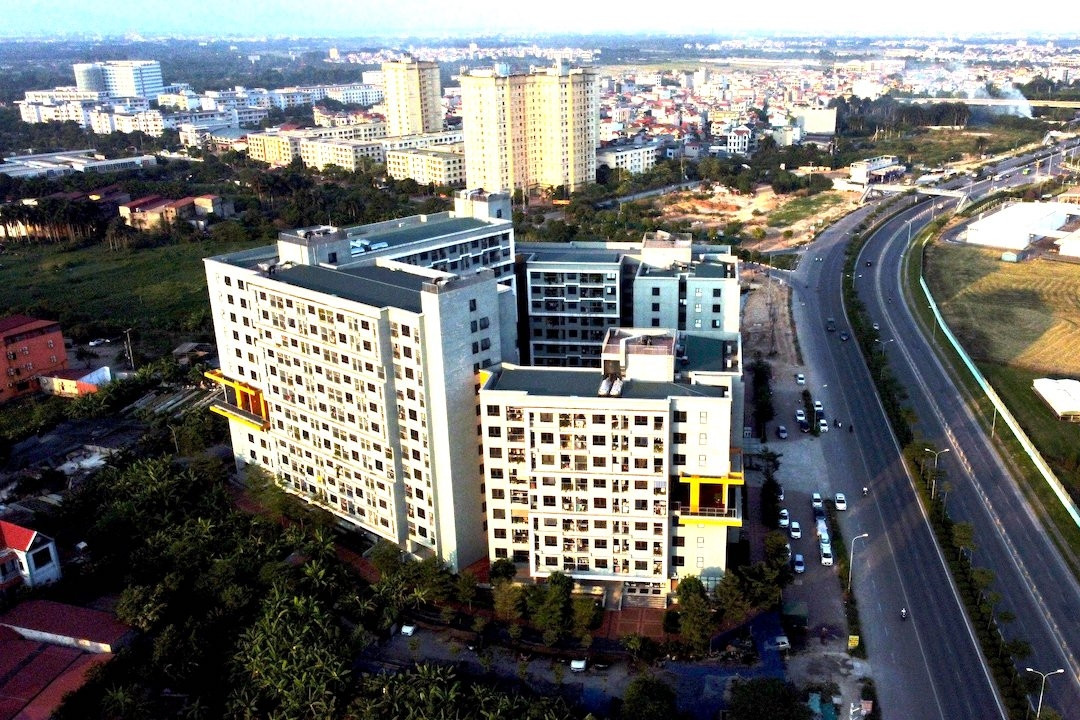 Vị trí Nhà ở xã hội Thăng Long Green City