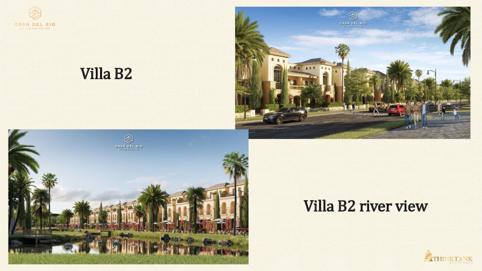 Biệt thự song lập casa del rio hòa bình