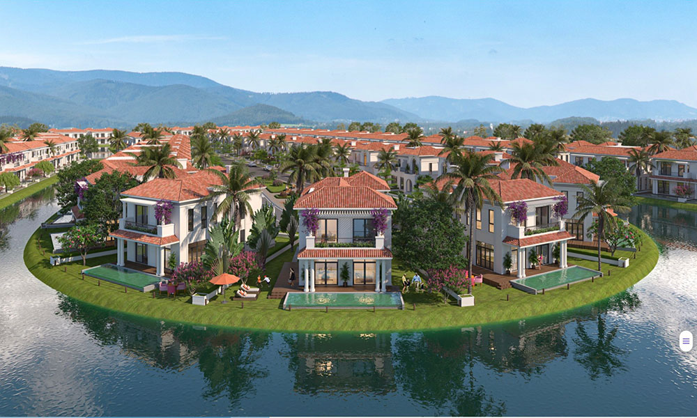 biệt thự dự án Casa Del Rio Hòa Bình