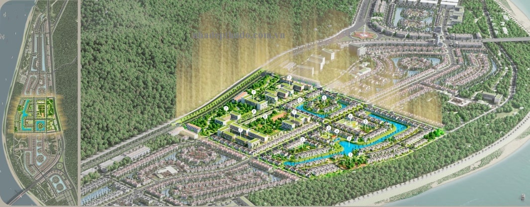 phân khu ngọc trai Casa Del Rio Hòa Bình