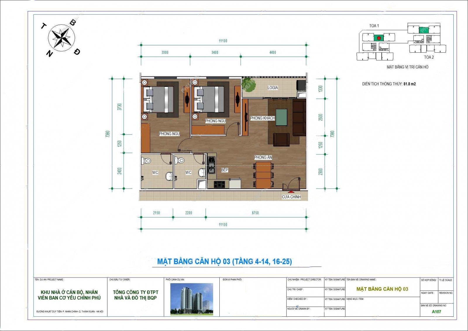 chung cư Ban Cơ yếu Chính phủ